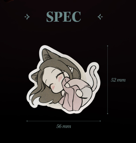 Tears on a Withered Flowers Acrylic Smart Talk