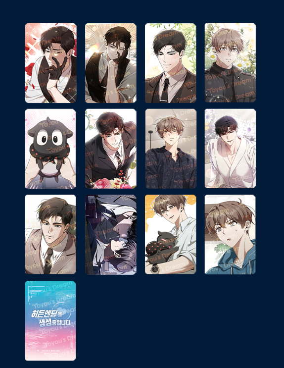 Creating Hidden Endings Twinkle Photocard Random Pack vol.1