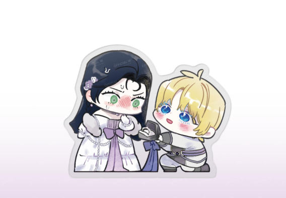 In the Doghouse Mirror Acrylic Stand
