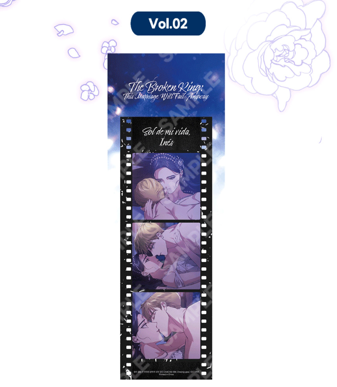 The Broken Ring: This Marriage Will Fail Anyway Tracing Bookmark 2 Types (19+ Complete Edition)