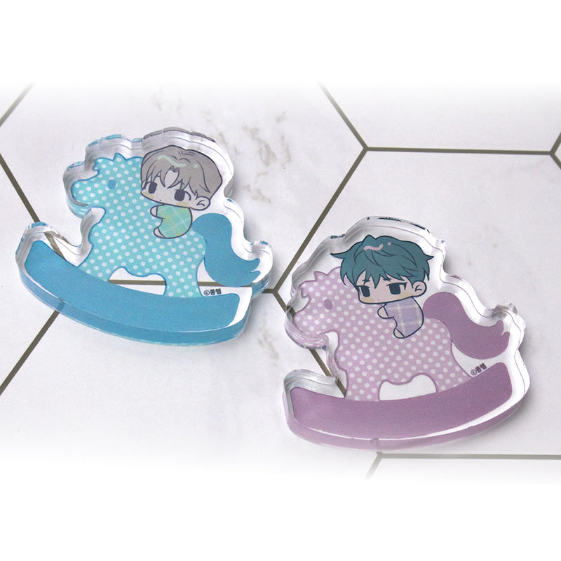Pond Where Flowers Fall Acrylic Block Set