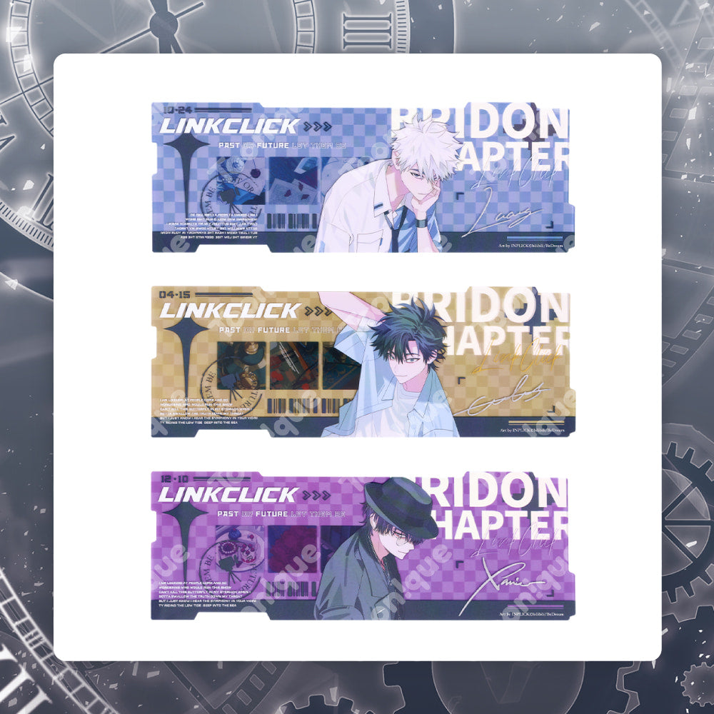 LINK CLICK: Bridon Arc Acrylic Ticket Set