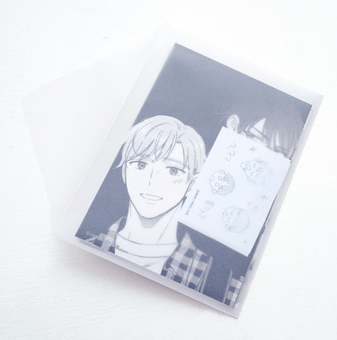 The Sweet Swindler Hologram Film Coated Post Cards Set