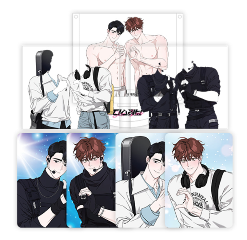 Diss Love Changing Clothes Acrylic Figure Set