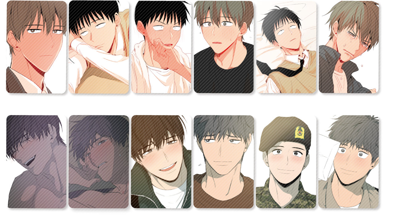 The Shape of Your Love, The Shape of Sympathy - Illustration photo card