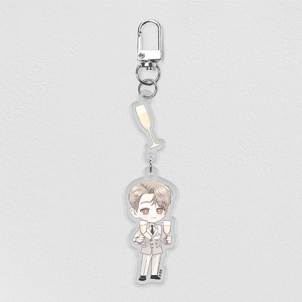 POP THE BEYOND Acrylic Keychain - Between the Lines