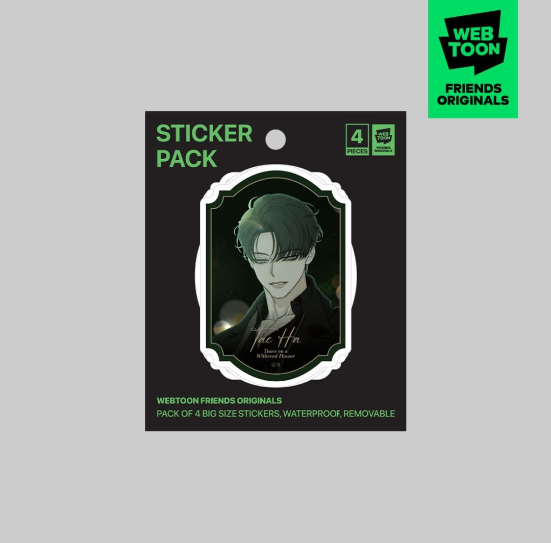 Tears On A Withered Flower Big Sticker Pack