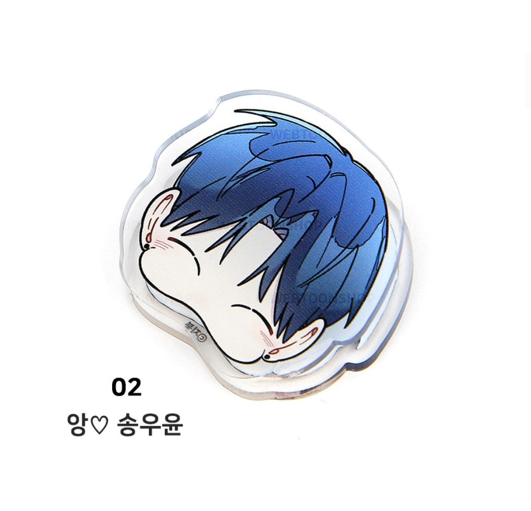 One Room TA Acrylic Clip