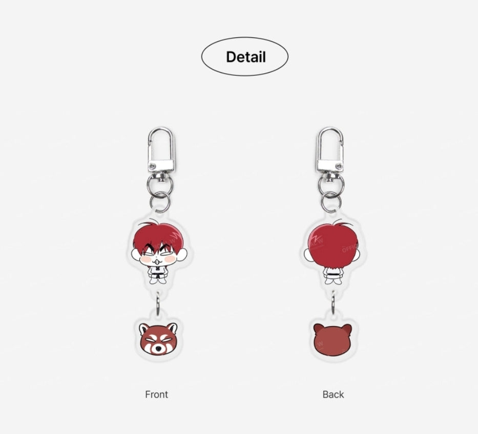 High Clear Acrylic Keychain