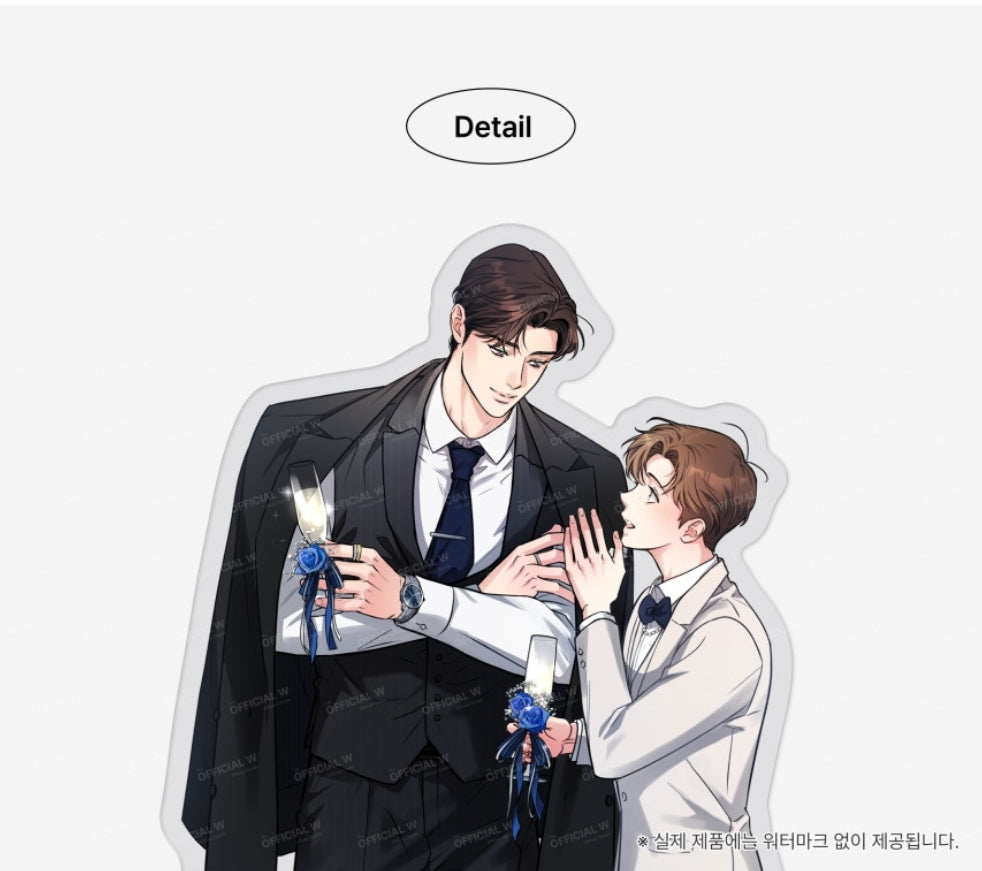 POP THE BEYOND Couple Acrylic Stand - Love History Caused by Willful Negligence