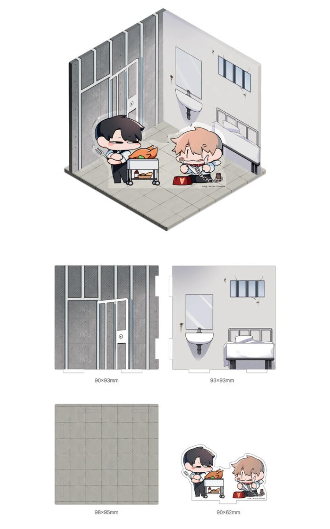 Boss Bitch Baby Diorama Acrylic