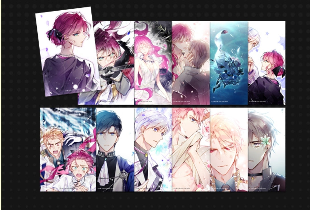 Villains Are Destined to Die Scrunchie Photo Card Set