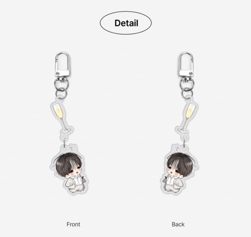 POP THE BEYOND Acrylic Keychain - Gig of the Day
