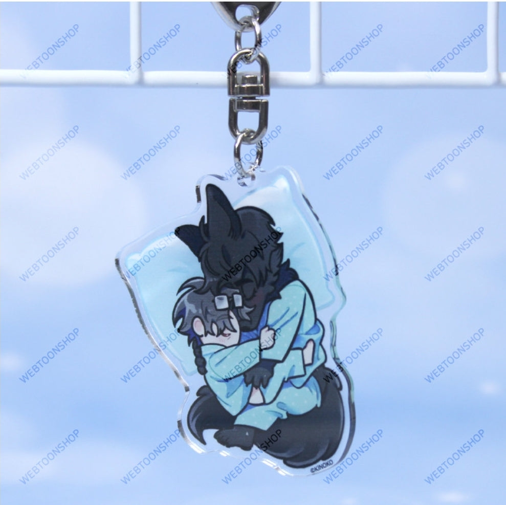 Write Me, Touch Me, Read Me Keychain
