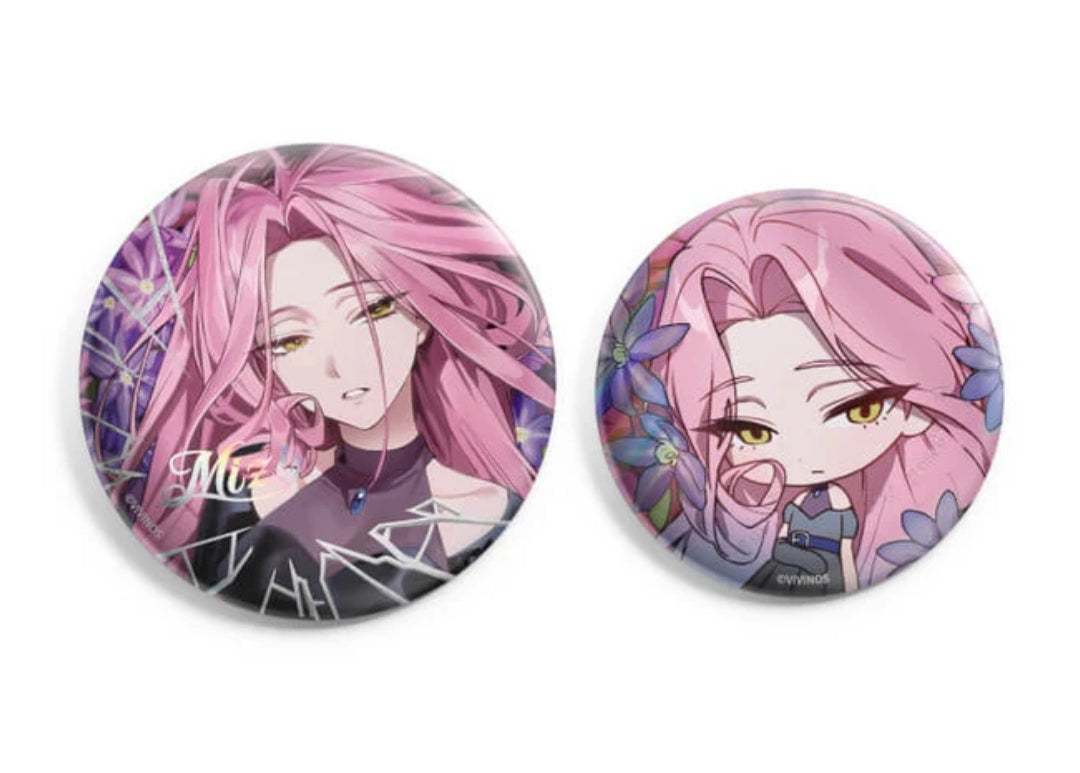 ALIEN STAGE Drowing Bloom Can Badge