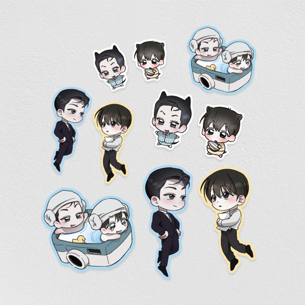 Close-Up Sticker Set