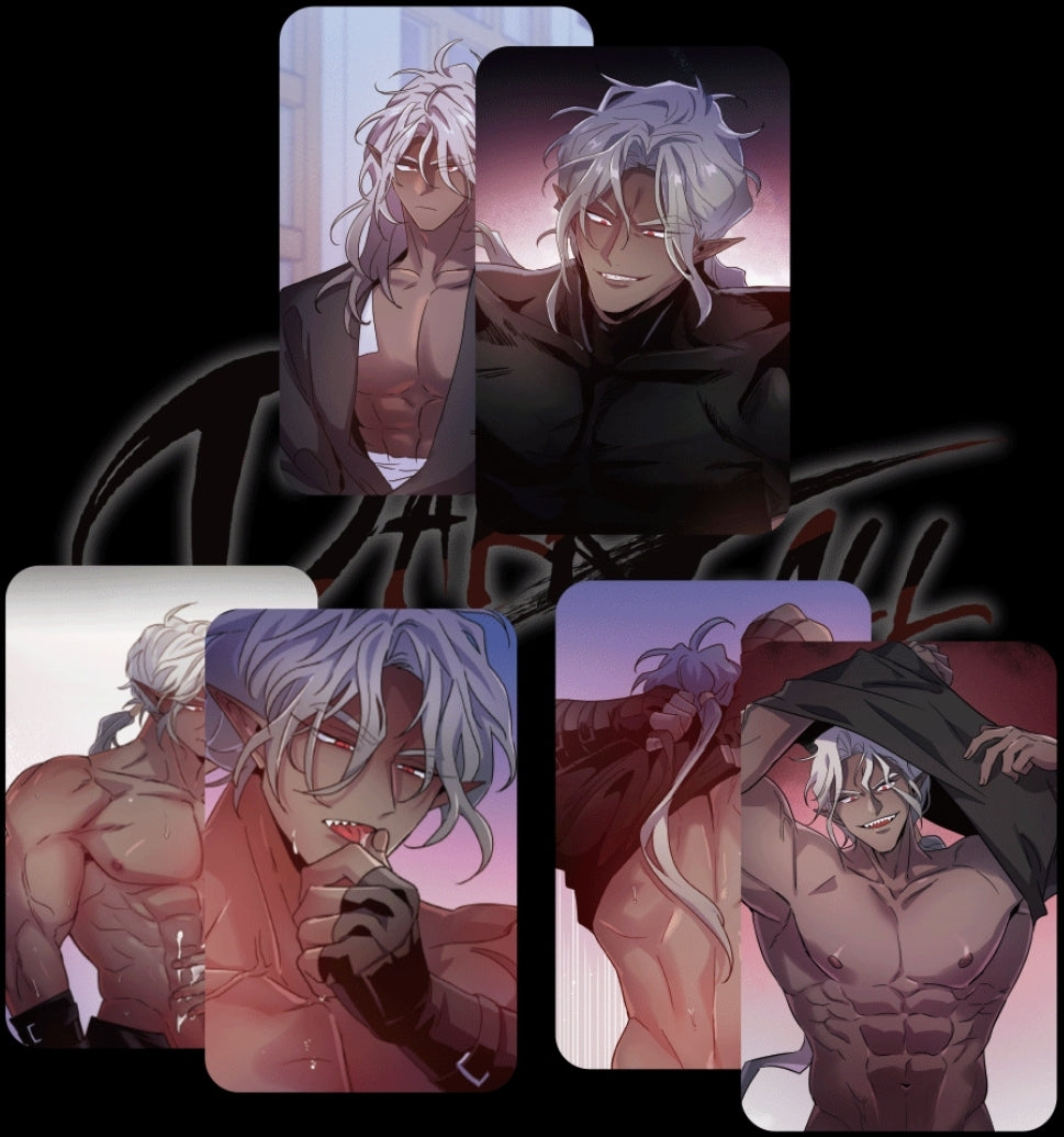 Dark Fall Lenticular Card