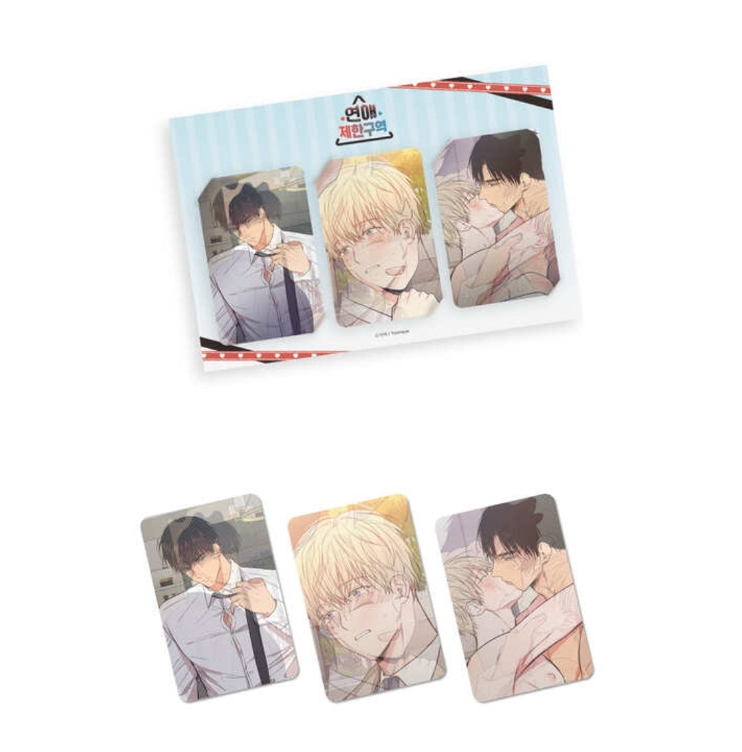No Love Zone - Lenticular Photocard SET