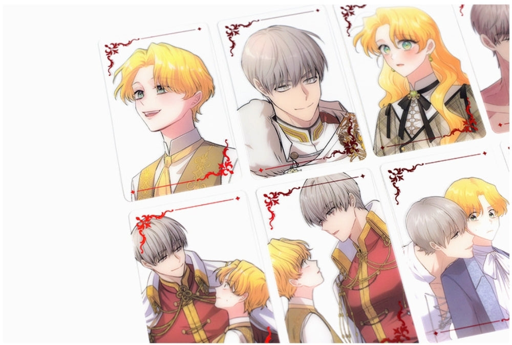 Finding Camellia Transparent Photocard Set (8 sheets/2 types)