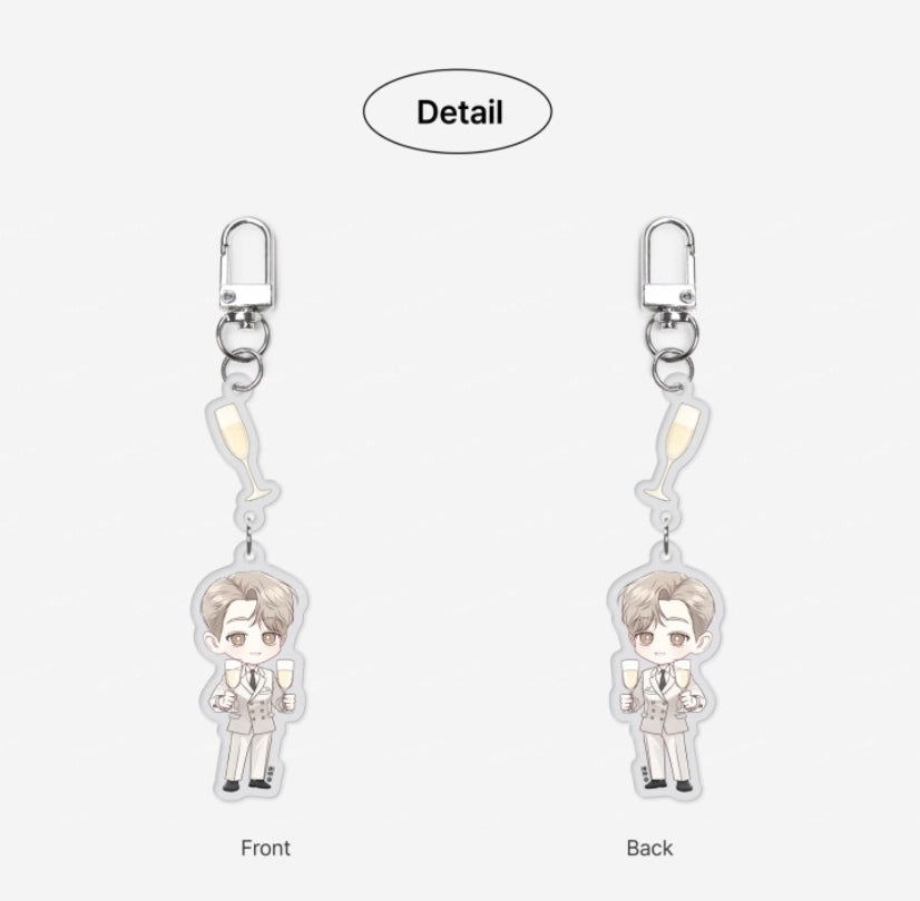 POP THE BEYOND Acrylic Keychain - Between the Lines