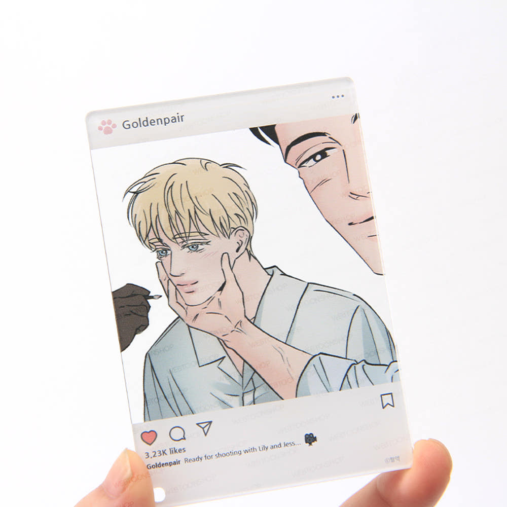A Golden Pair SNS Clear Card