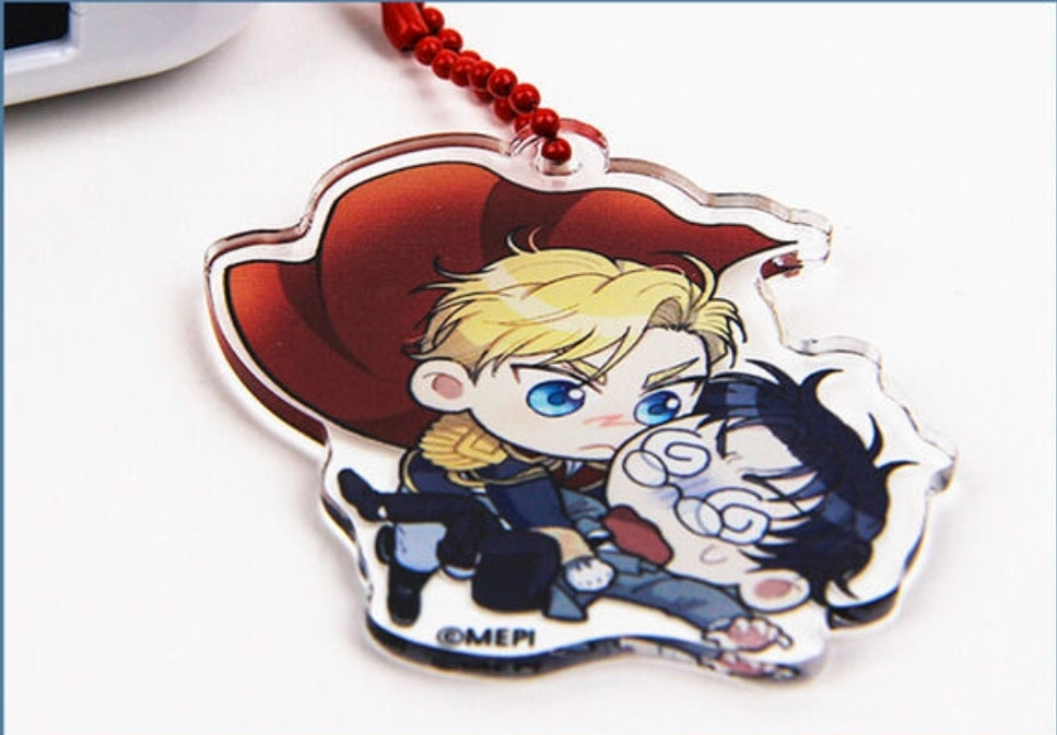 The Duke and the Tutor Acrylic Keychain