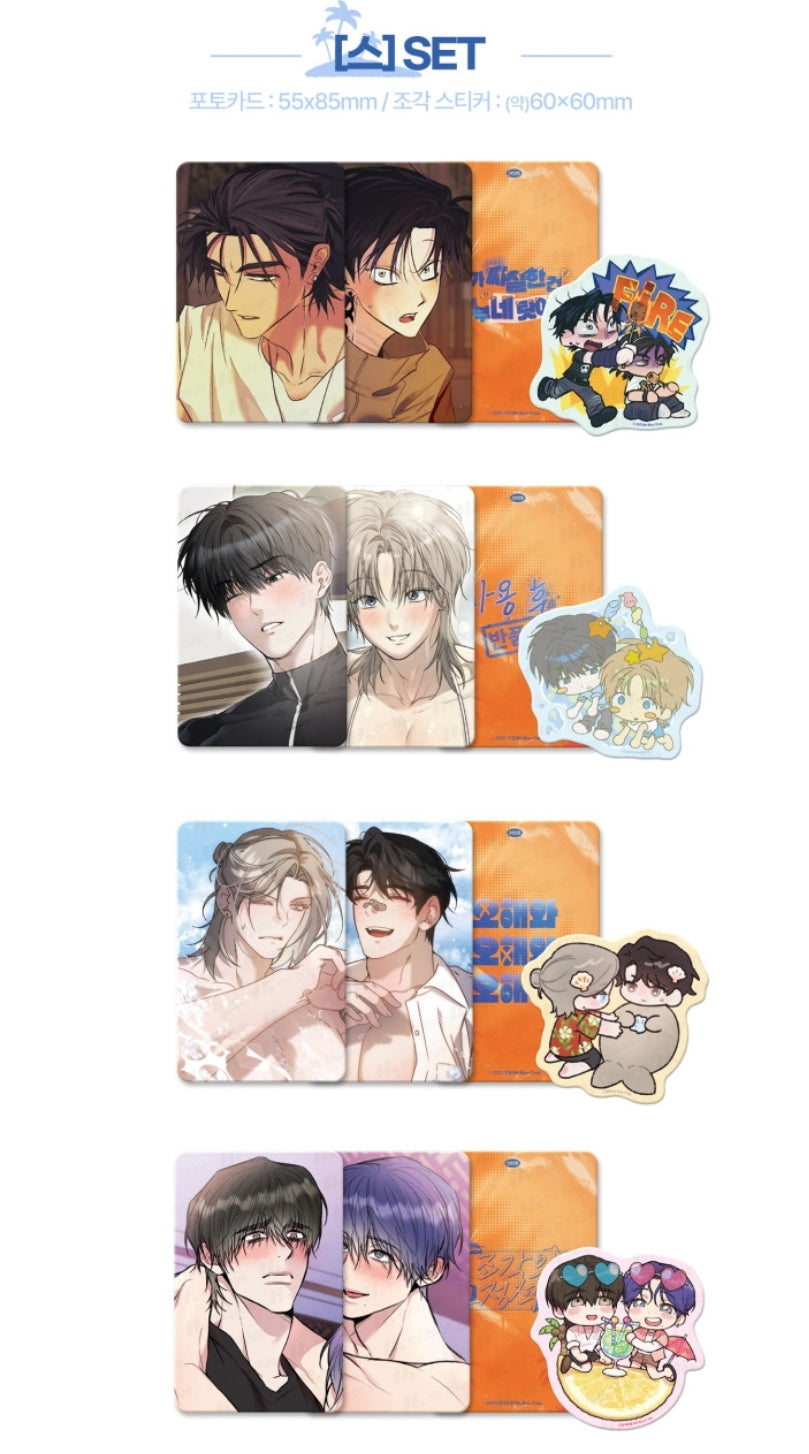 Mr. Blue Romantic Vacation Summer Set