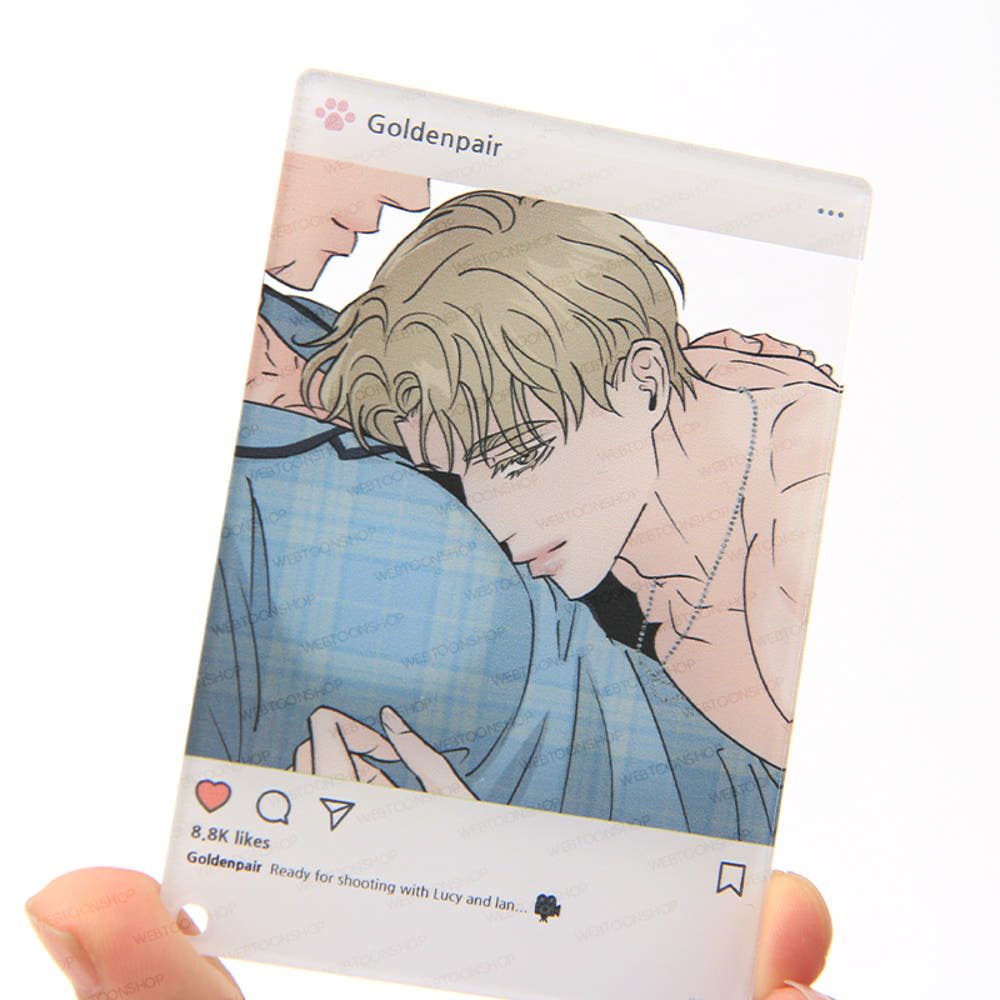 A Golden Pair SNS Clear Card