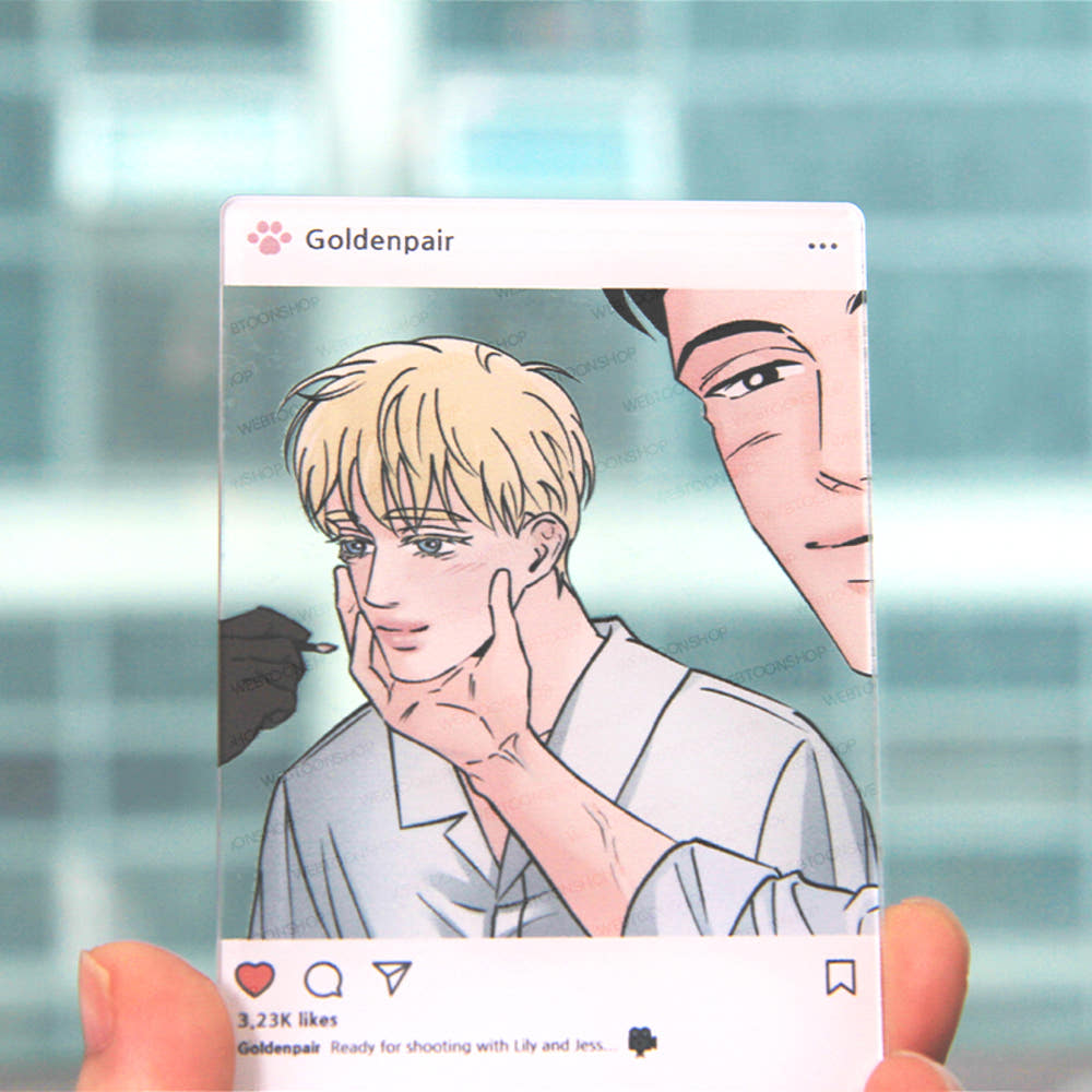 A Golden Pair SNS Clear Card