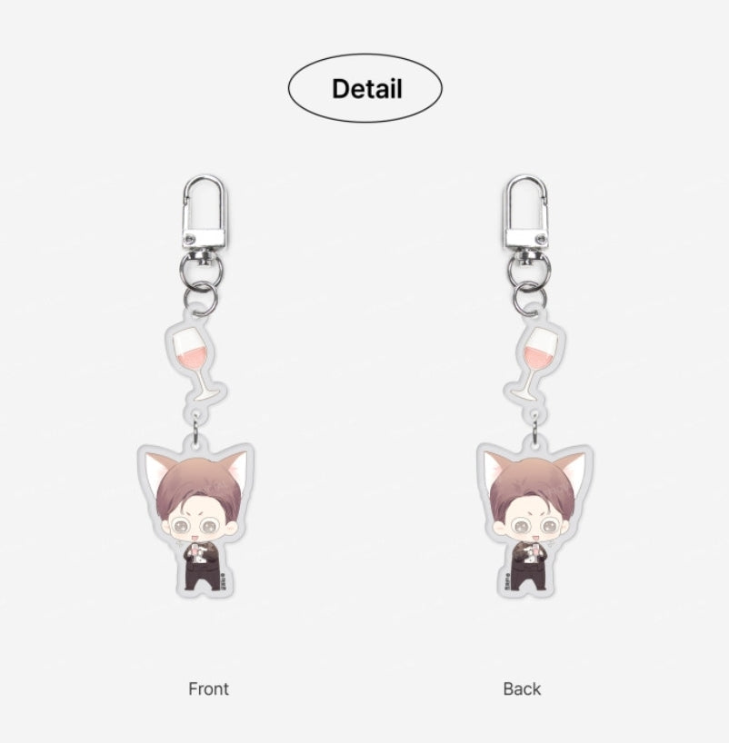 POP THE BEYOND Acrylic Keychain - 4 Week Lovers