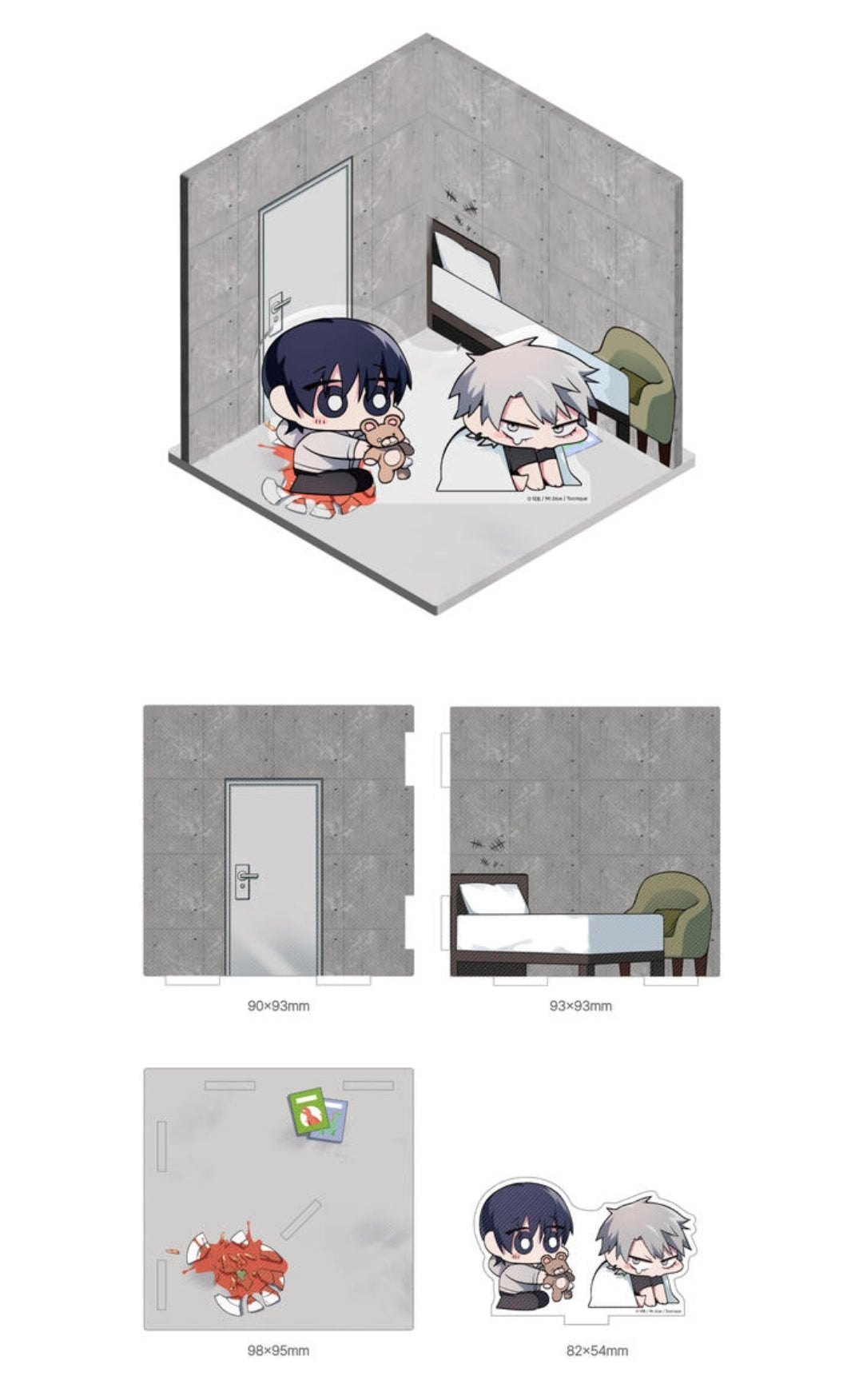 Windowless Room Diorama Acrylic