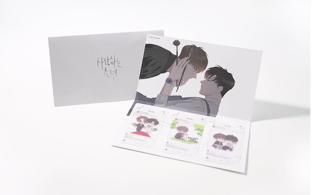Lover Boy Transparent Photo Card Set