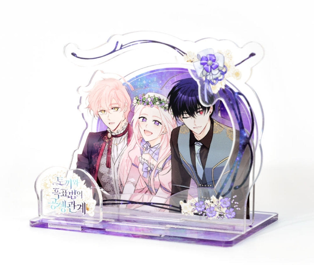 Little Rabbit and the Big Bad Panther Diorama Acrylic Stand