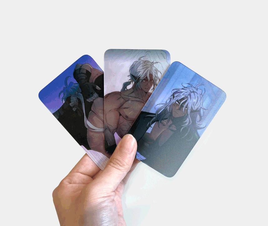 Dark Fall Lenticular Card