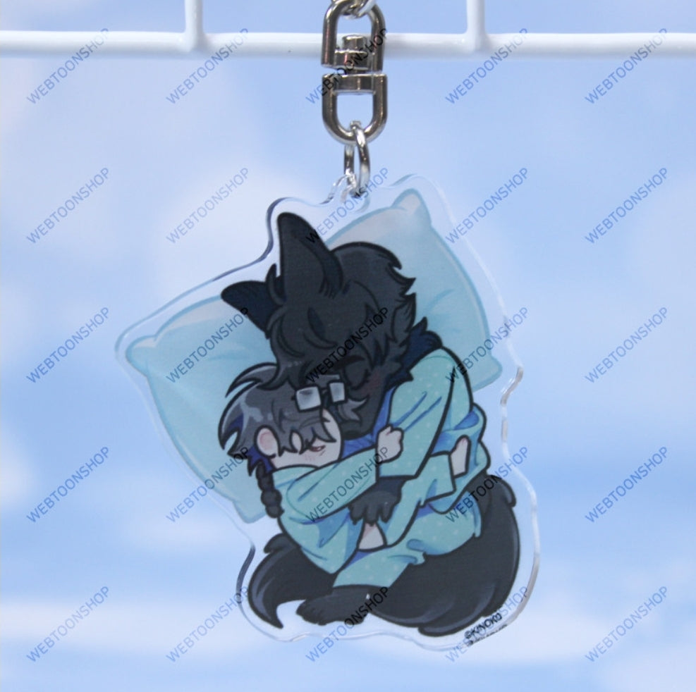 Write Me, Touch Me, Read Me Keychain