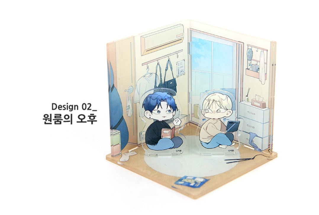 One Room TA Uyun & Jinhyeong Room Diorama Acrylic