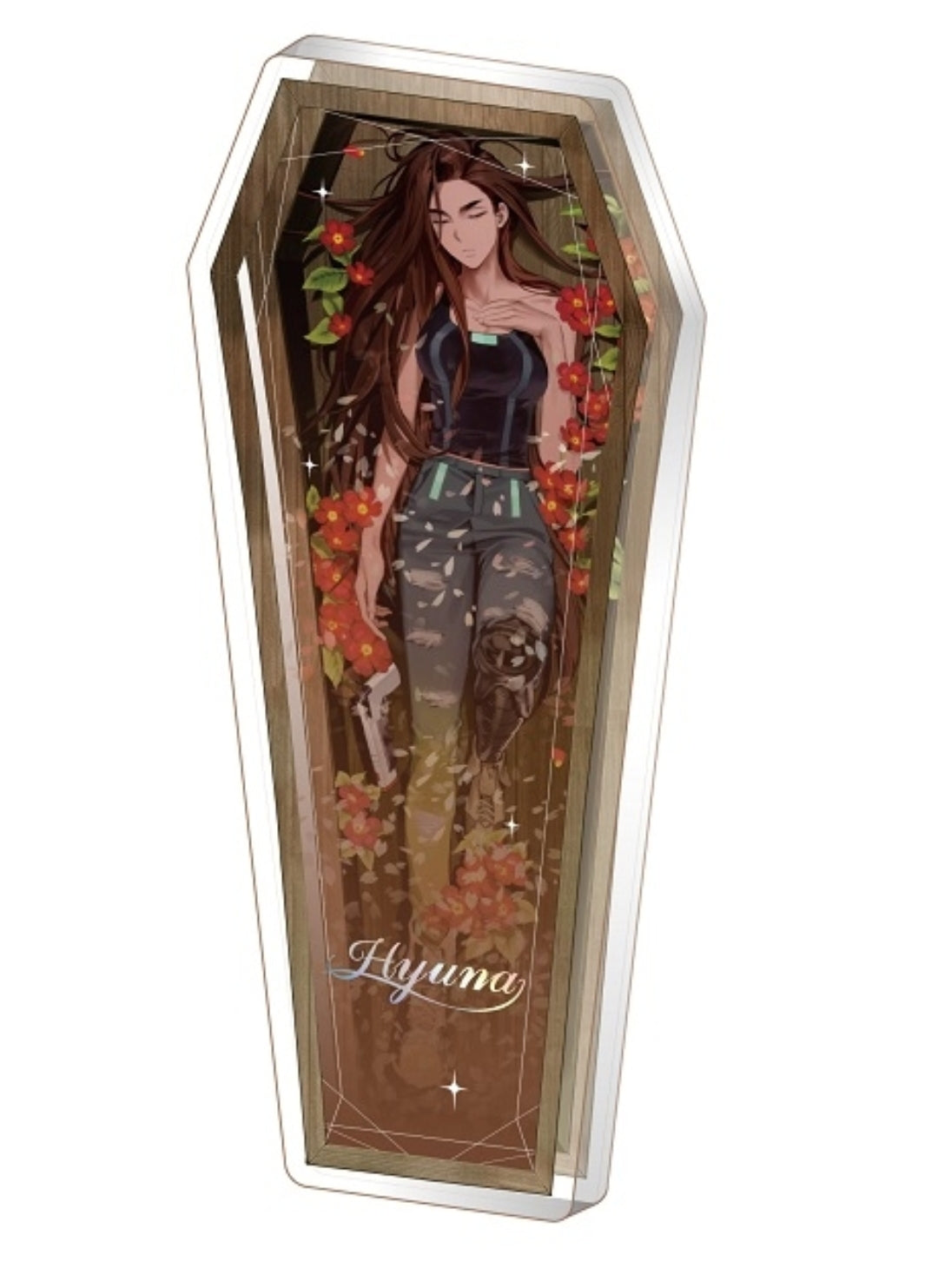 ALIEN STAGE Drowing Bloom Acrylic Block