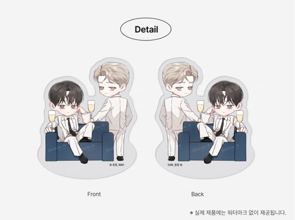 POP THE BEYOND Freestanding Acrylic Stand - Between the Lines