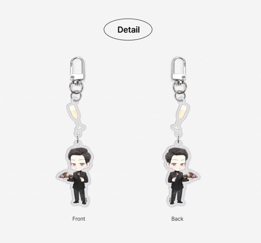 POP THE BEYOND Acrylic Keychain - Between the Lines