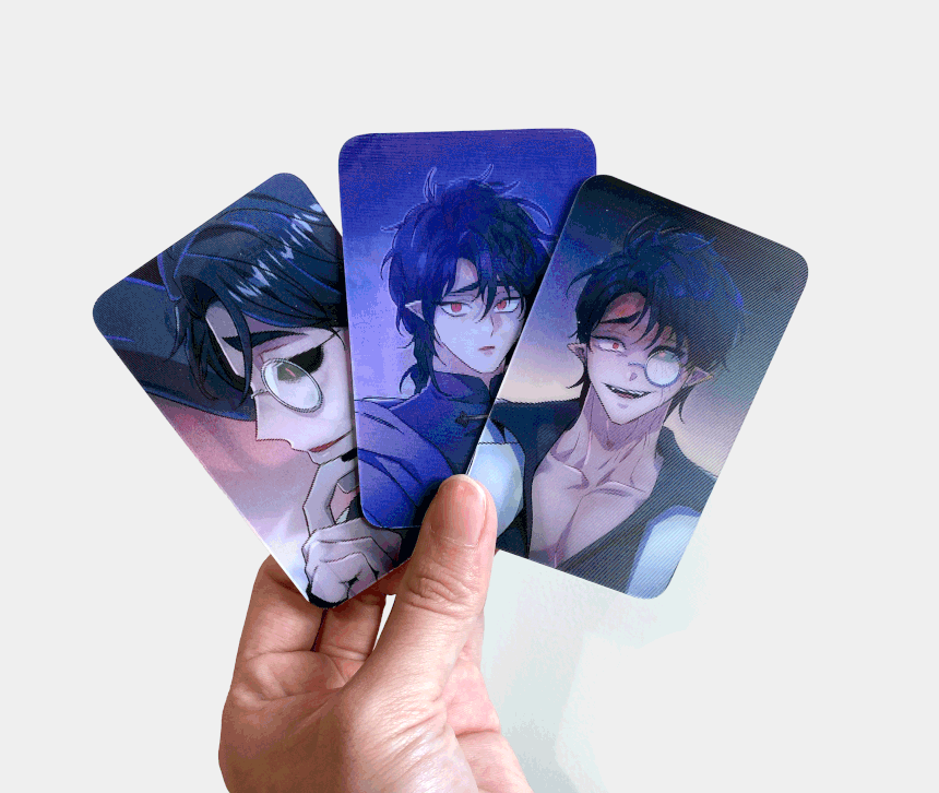 Dark Fall Lenticular Card