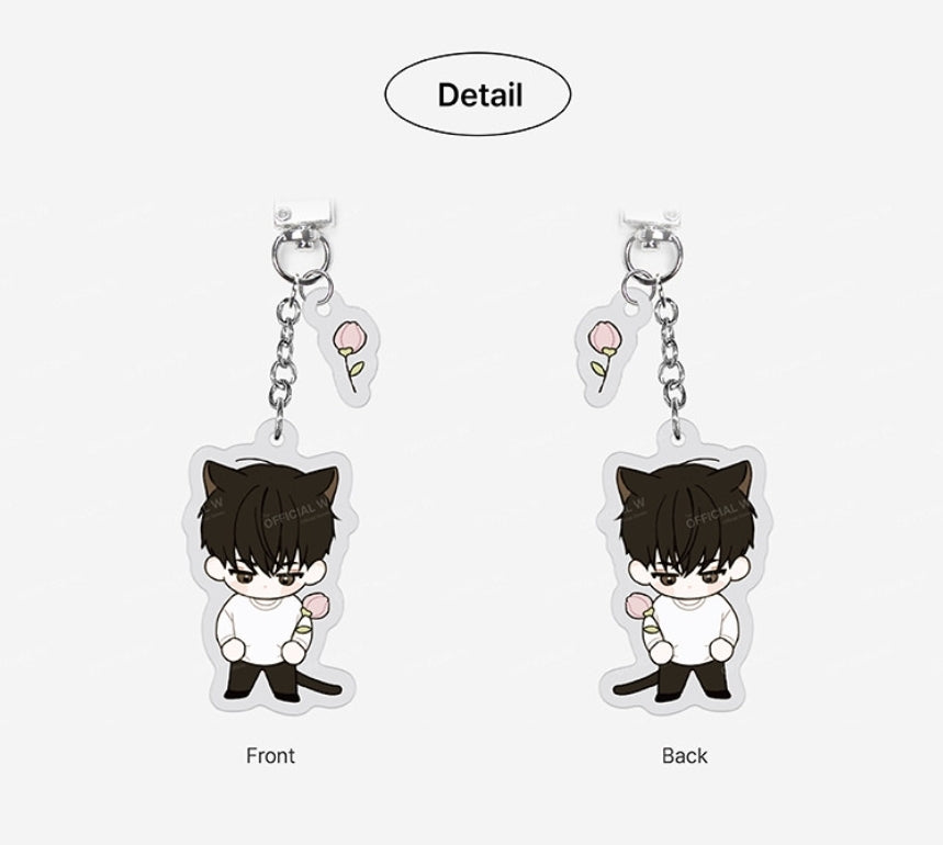 December Acrylic Keychain