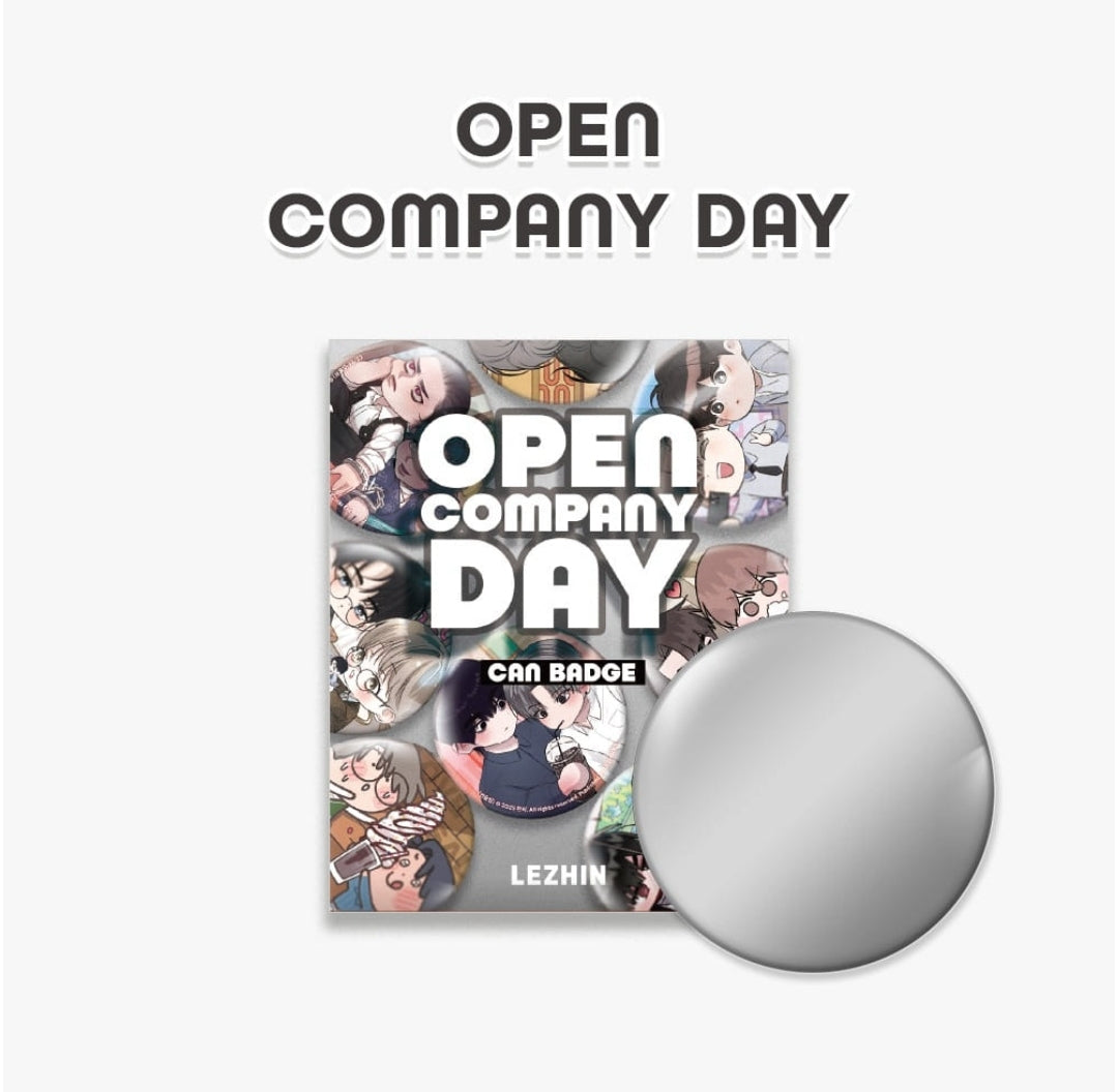 Open Company Day x LeBom Random Can Badge