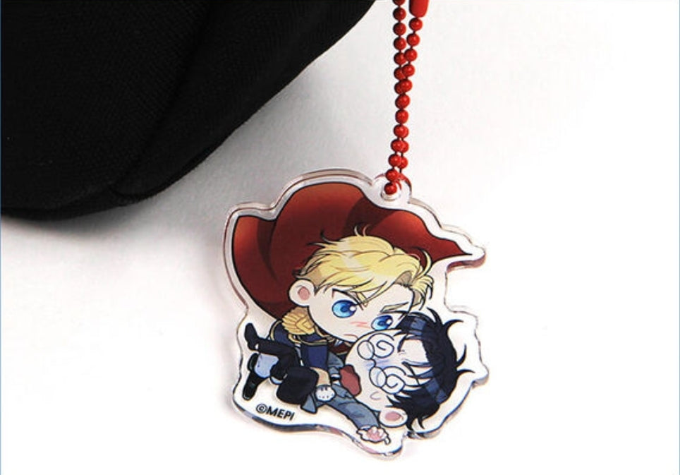 The Duke and the Tutor Acrylic Keychain