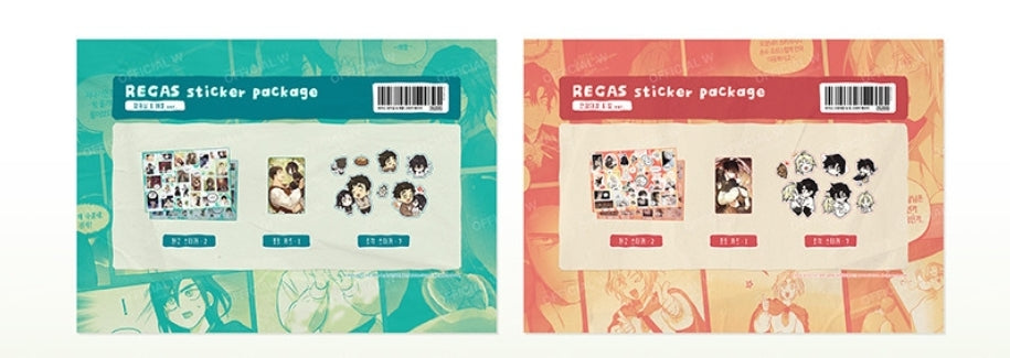 Regas Sticker Set