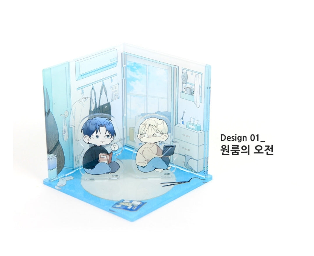 One Room TA Uyun & Jinhyeong Room Diorama Acrylic