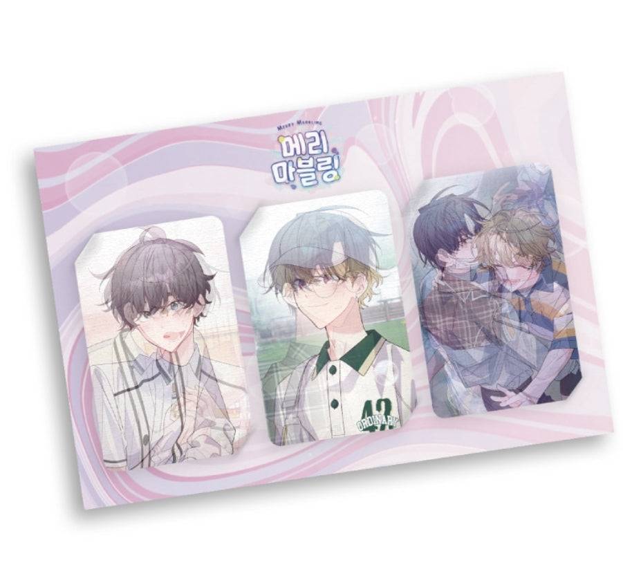 Merry Marbling Lenticular Set