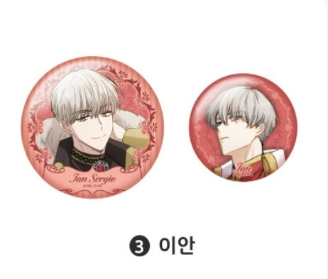 Finding Camellia Can Badge Set (4 types)