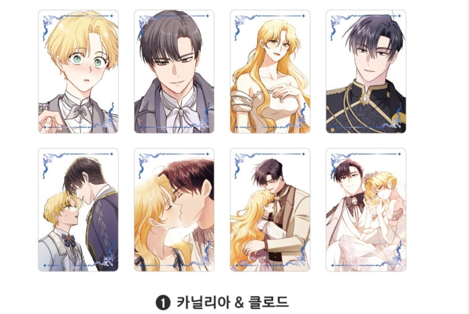 Finding Camellia Transparent Photocard Set (8 sheets/2 types)