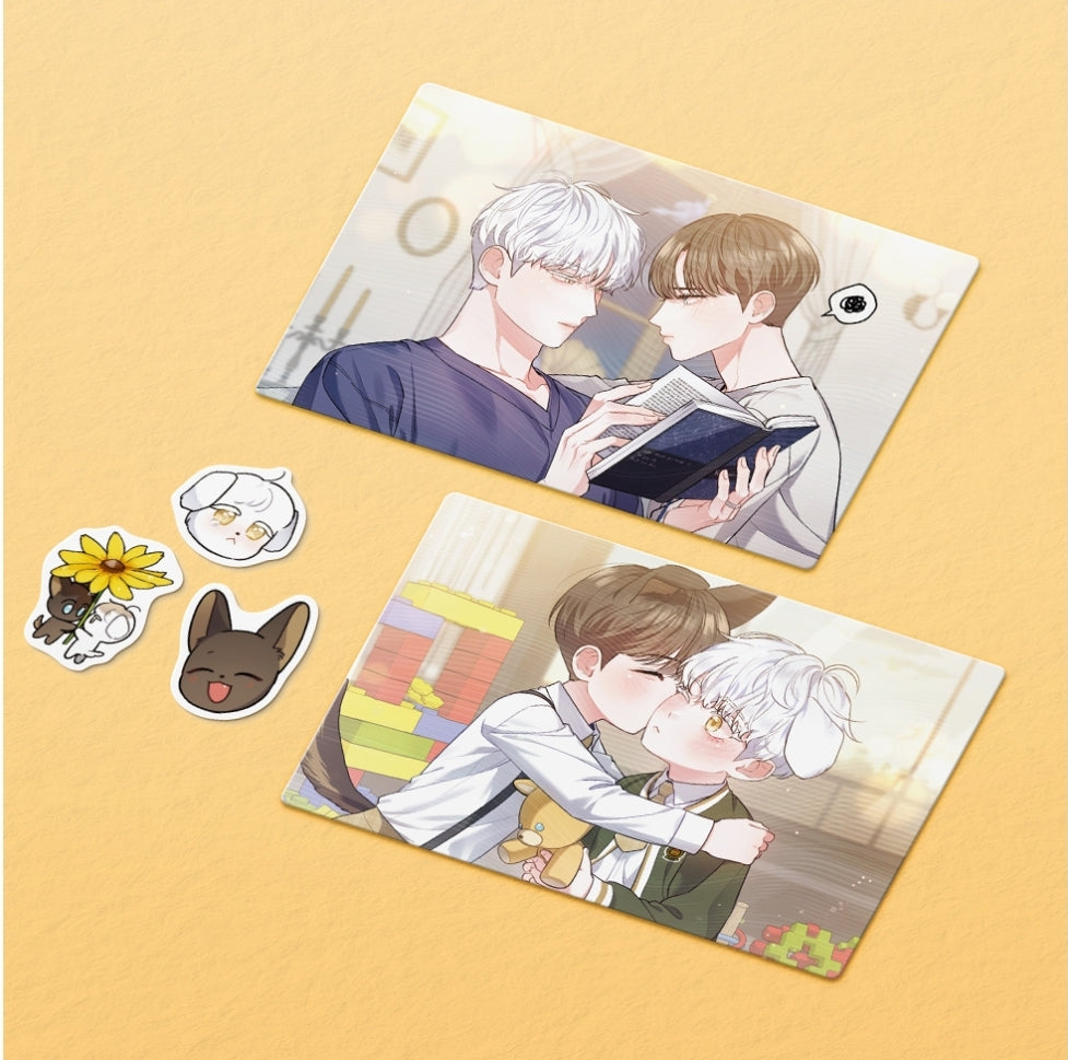 Puppy Ever After Lenticular Post Cards
