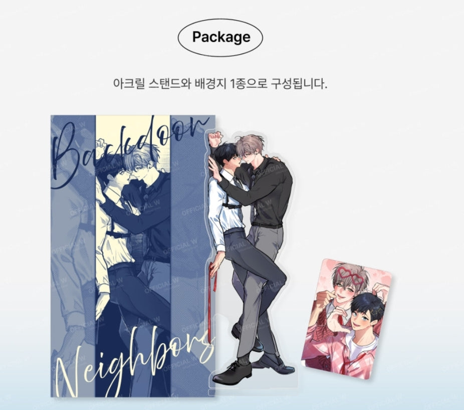 Backdoor Neighbors Acrylic Stand